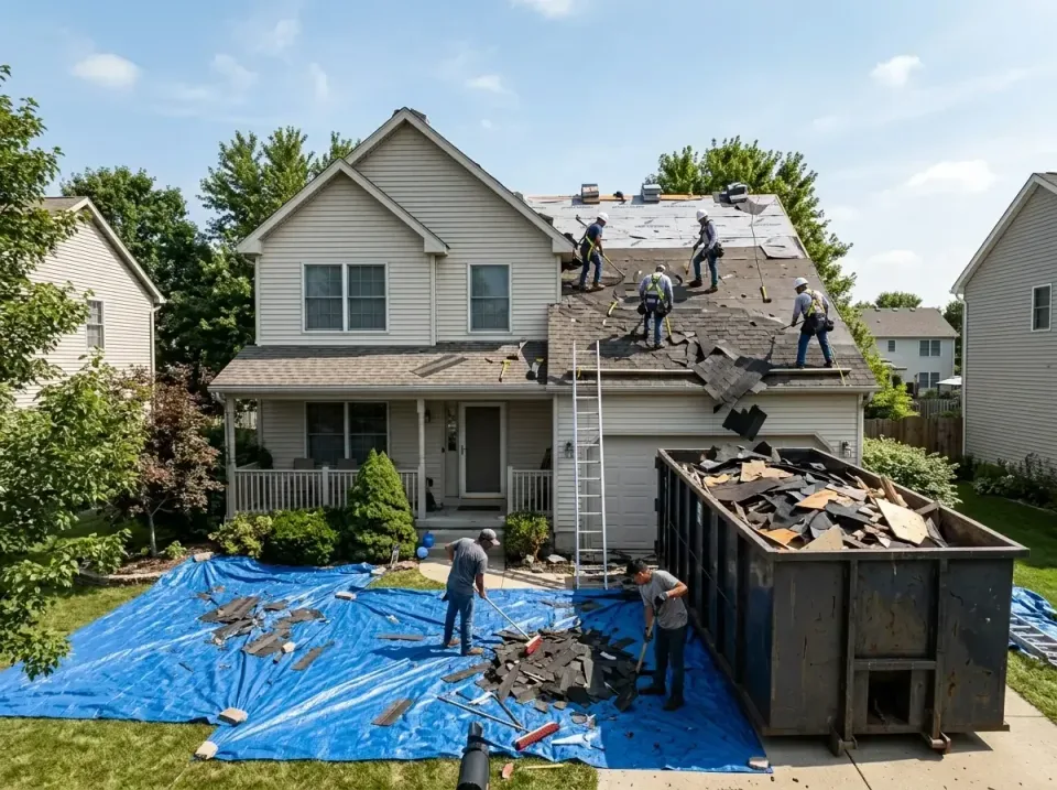 roof-replacement-debris-remova-004 — frequently asked questions, Cheapest Dumpster Rentals in Heritage Village, CT
